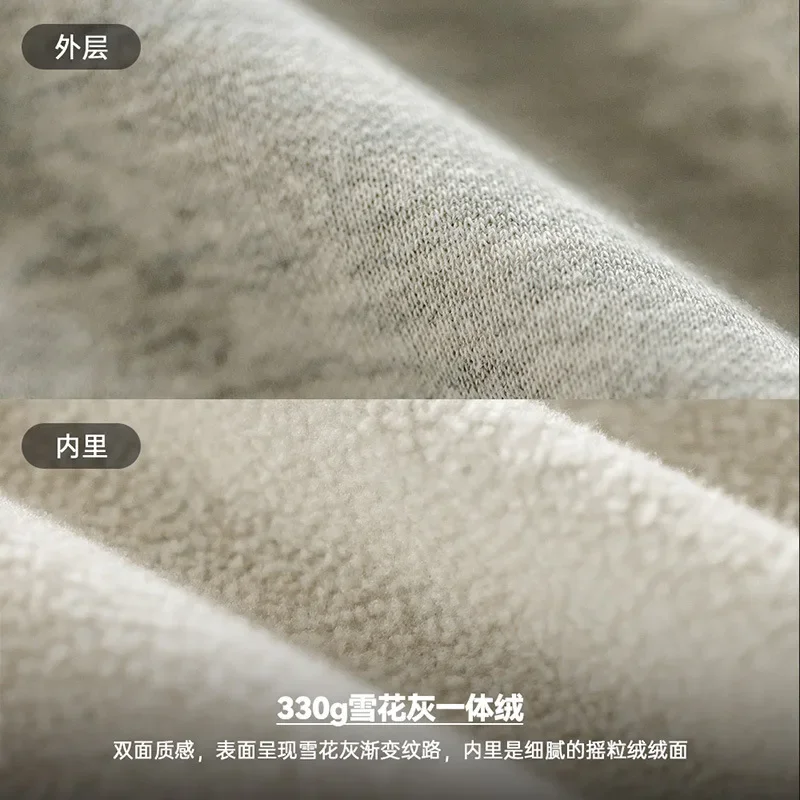 Женская осенне-зимняя американская Повседневная флисовая толстовка Maden с