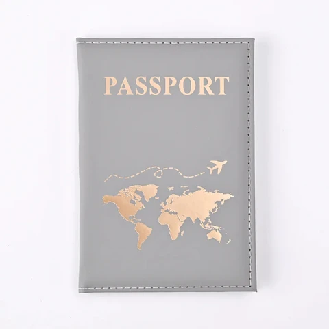 Женская дорожная обложка для паспорта с мраморным узором