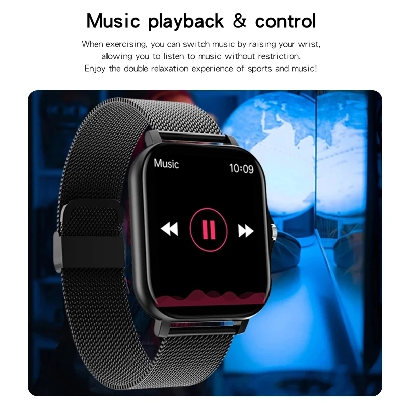 2022 New Bluetooth Answer Call Smart Watch Men 1.69