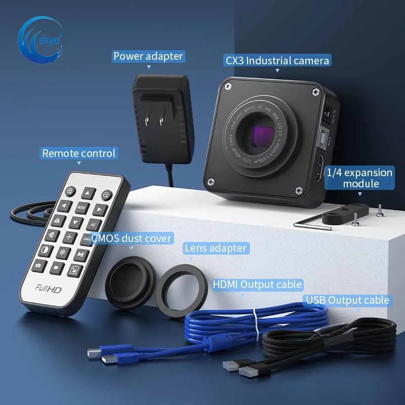 

Микроскоп QIANLI CMOS промышленная камера Цифровое видео CX3 CX4 HDMI USB 1080p 4800 Вт для ремонта телефонов печатных плат