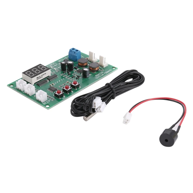

DC 12V Voltage Regulator 2CH PWM Digital DC Motor Speed Controller Governor Fan Thermostat Temperature Control Switch