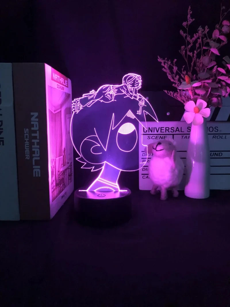Moon Relate Lil Uzi Vert Song 3D ночник Спальня Эстетический декор Рождественский подарок для