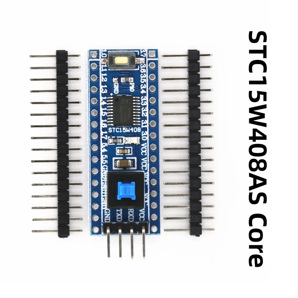 Плата разработки STC15W408AS, минимум 51 MCU, основная обучающая плата, модуль управления TTSOP20 2,5-5,5 В 2,54 мм