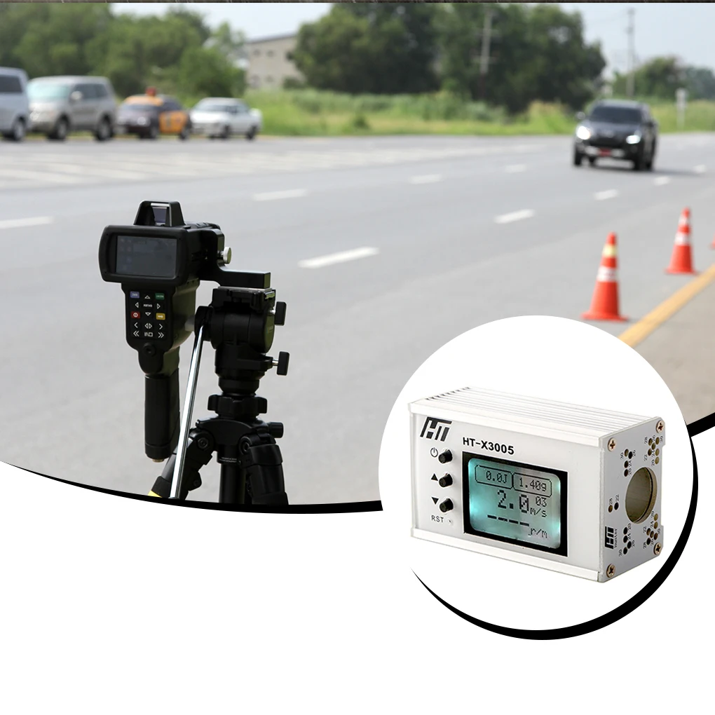 Профессиональный измеритель скорости с хронографом для съемки