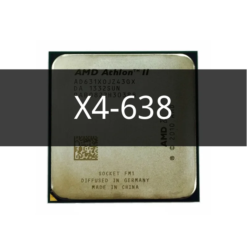 

4-ядерный процессор Athlon II X4 638 2,7 ГГц AD638XWNZ43GX разъем FM1