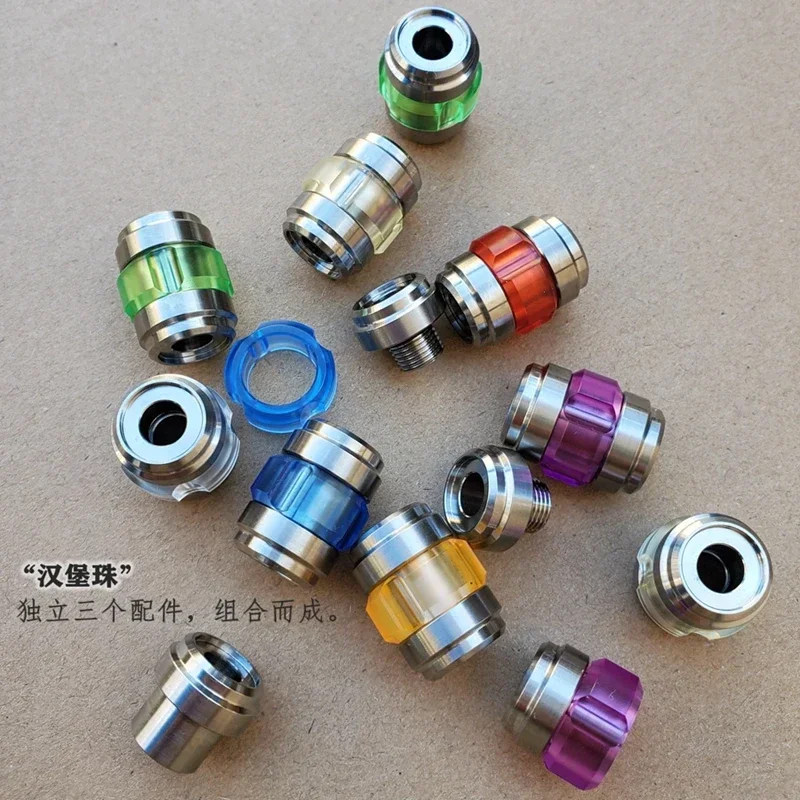 EDC титановый сплав планет нож бусины подвеска искусственное украшение своими