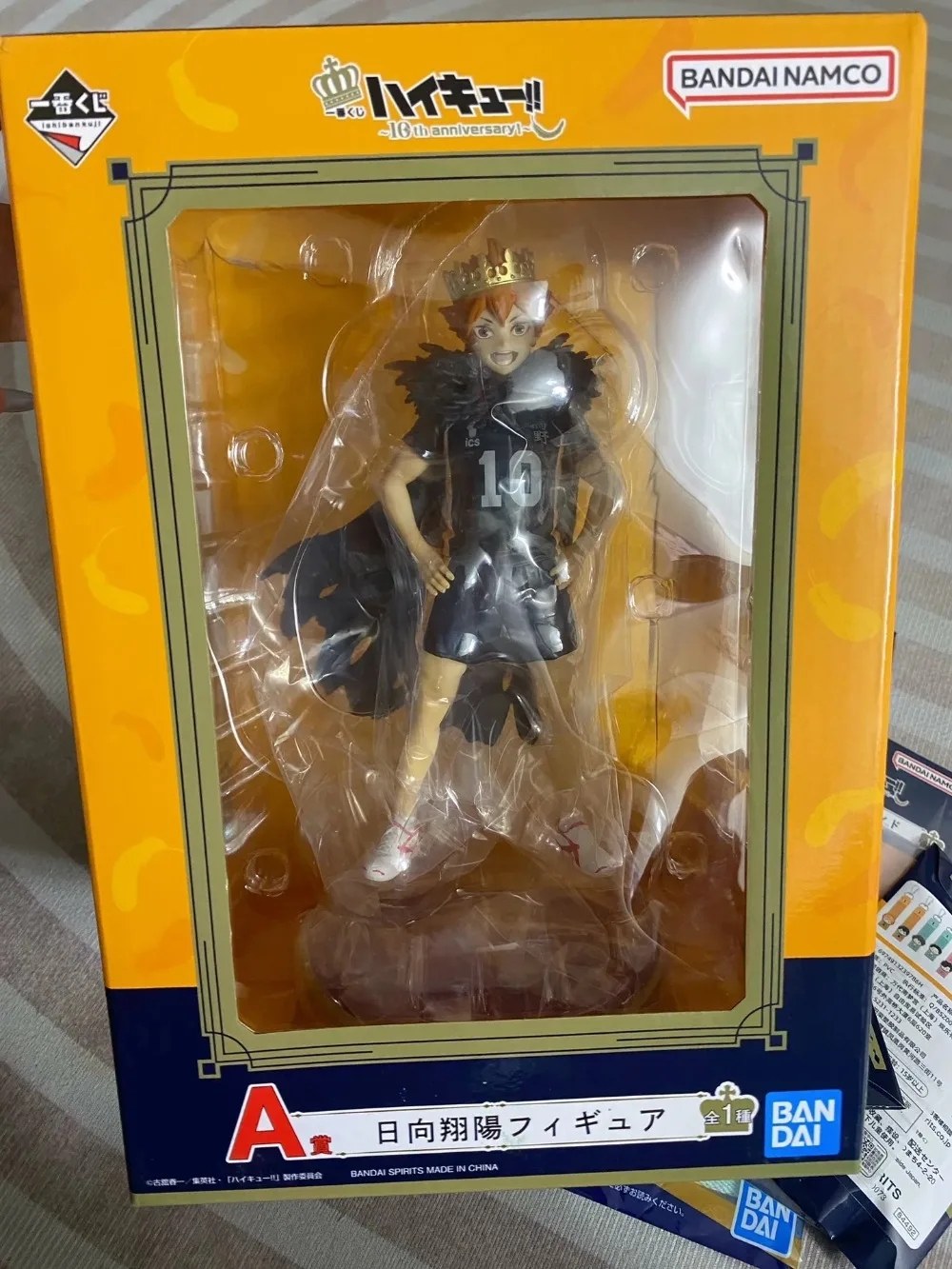В наличии Bandai Original Ichiban Kuji Haikyuu 10-летие Shoyo Hyuga Tobio Kageyama Фигурка Модель игрушки орнамент подарок (art.: 3920d26b60ae2) - 3920d26b60ae2