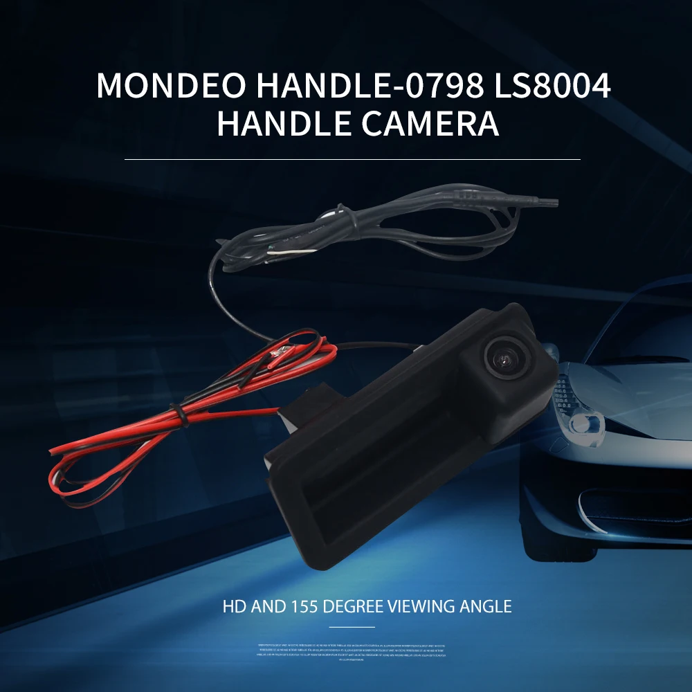 Фото 170 °   Переключатель CVBS 1080PAHD, камера заднего вида для Ford Focus 2C 3C Sedan Mondeo 2/4 Fiesta Land Rover Range Rover Freelander 2 №2
