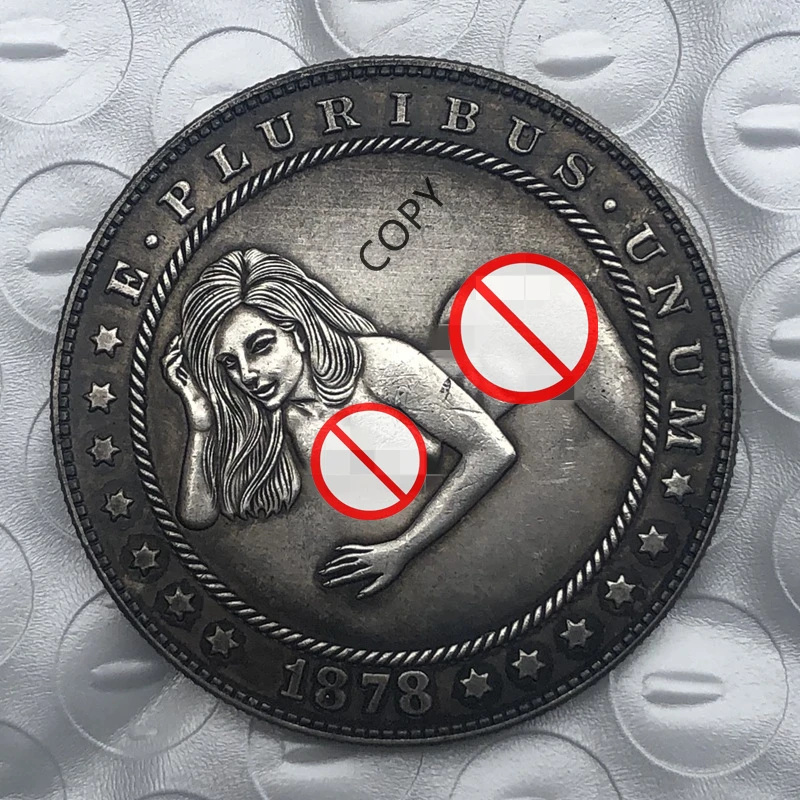 Креативная монета Хобо 1878 копия монеты со старинными монетами для