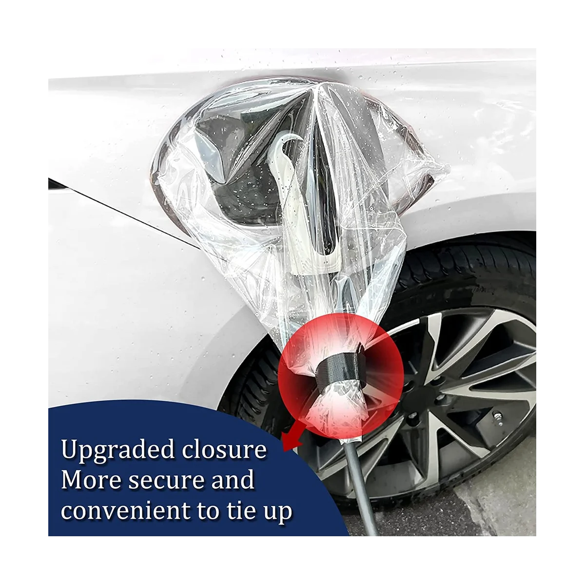 Автомобильный чехол с зарядным устройством для электромобиля защитой от дождя