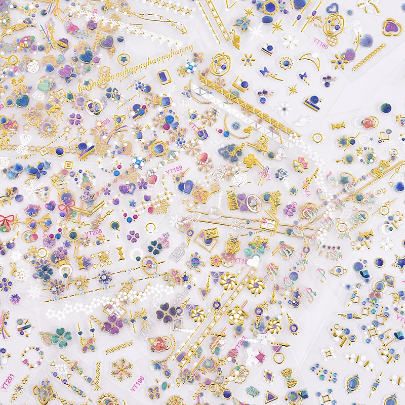 

20 шт. смешанные персонализированные модные сексуальные 3D наклейки для ногтей