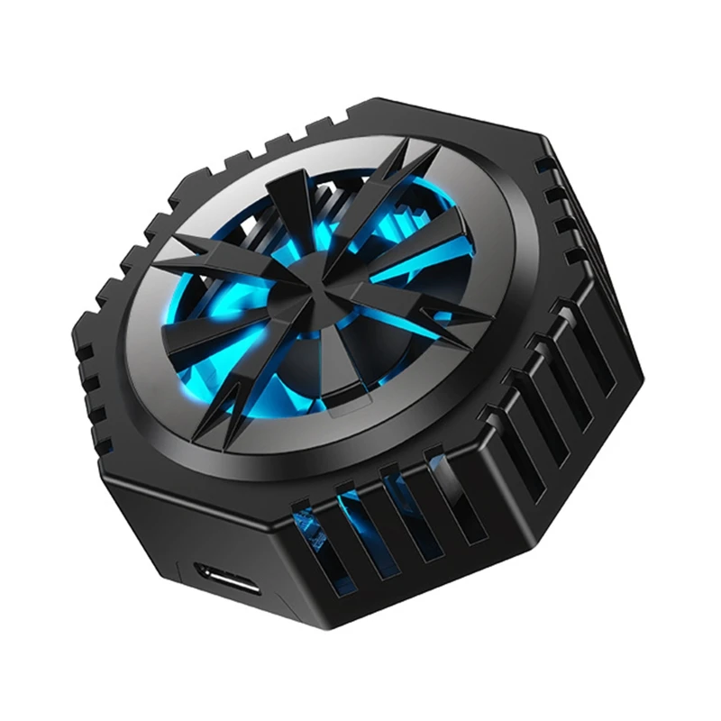 

Universal Phone Cooler Portable Fan Holder Heat Sink for Live Broadcating Chat