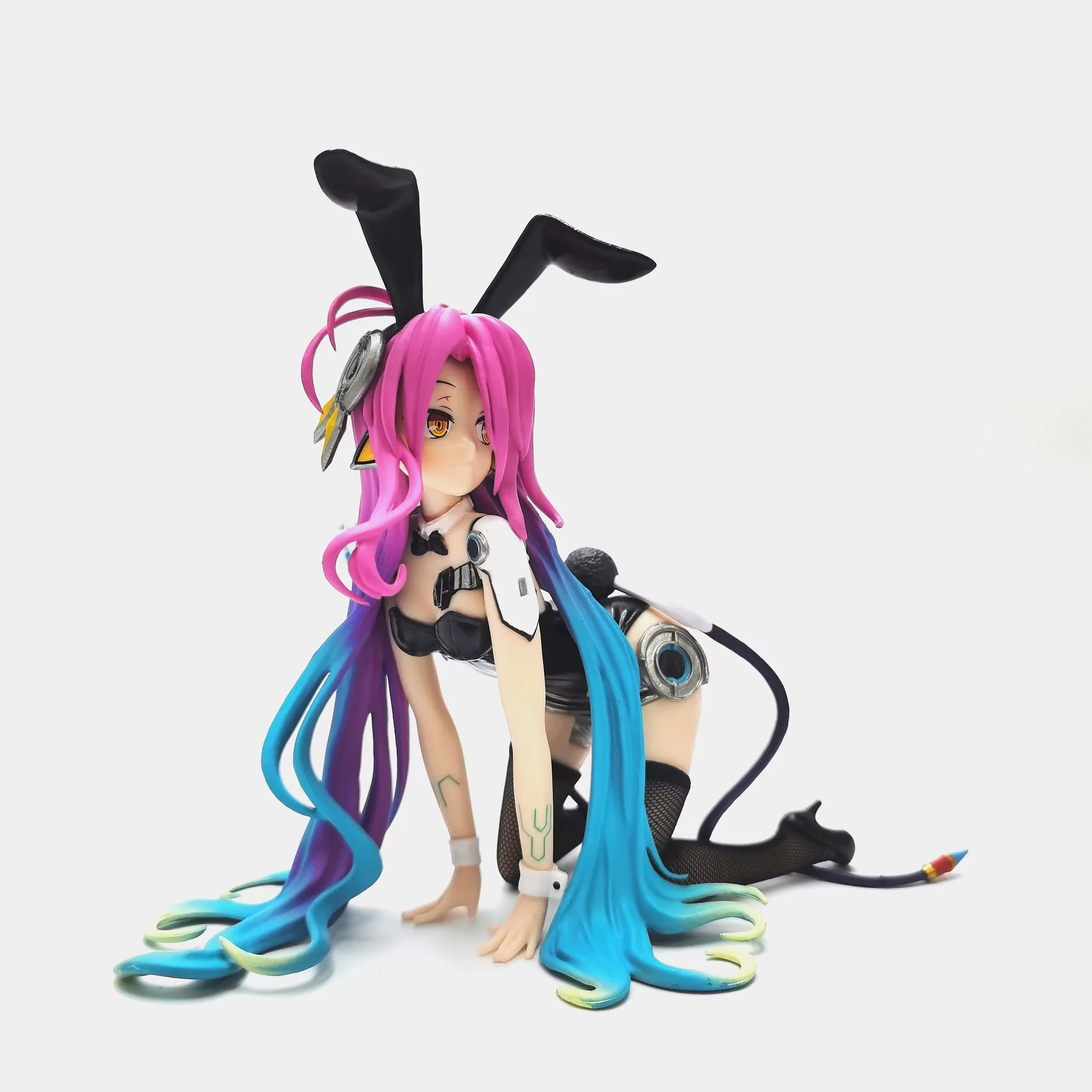 No Game Life B-style Schwi Shuvi Doura Zero Jibril Great War Dola Bunny фигурка ПВХ Аниме Модель Кукла