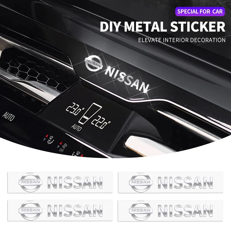 Металлическая эмблема автомобиля декоративная наклейка для дома Nissan Nismo Qashqai J10 J11