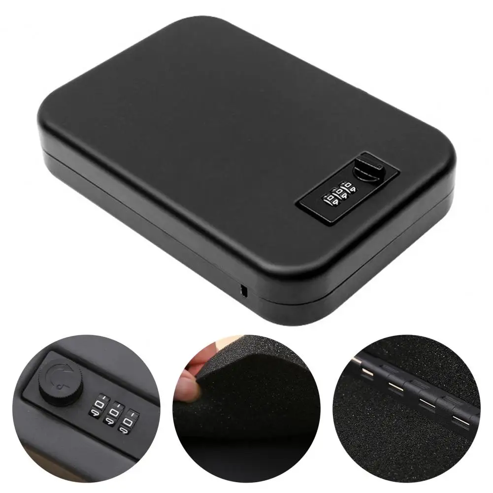 

Practical Safe Valuables Money Jewelry Storage Box Password Box Lightweight Anti-theft