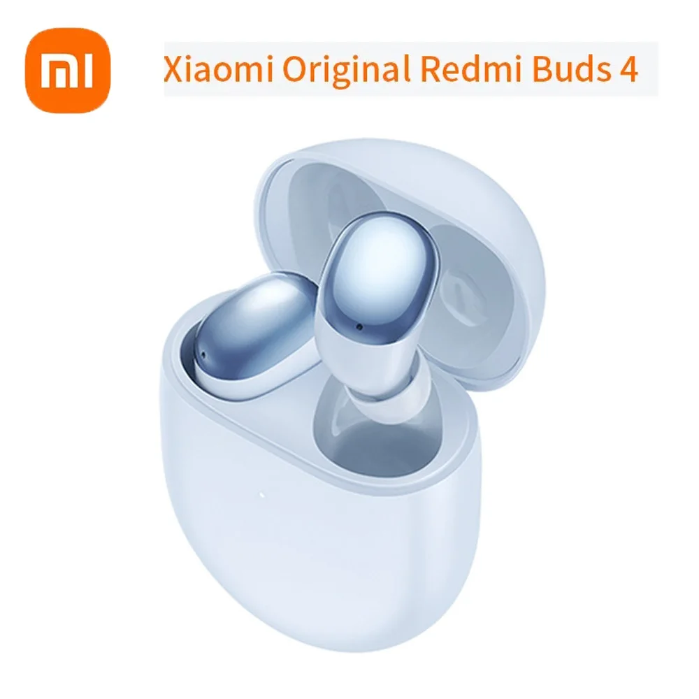 

Xiaomi Original Redmi Buds 4 True Wireless Bluetooth Earphones For Touch Noise Reduction In Ear Wireless Gaming Earphone