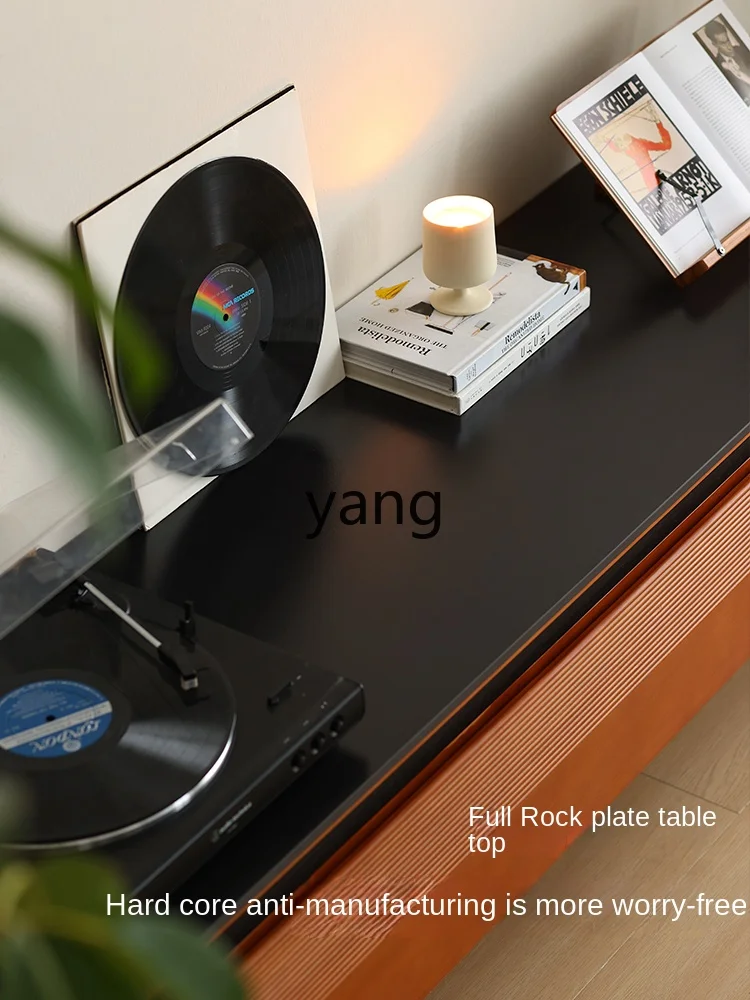 Шкаф для телевизора Yhl средней древности Скандинавская плита из массива дерева и