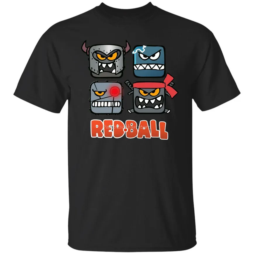 

Black, Navy T-Shirt Red Ball 4 - The Bad Boxes Tee Cool Tops Tee Shirt men summer t-shirt brand tops