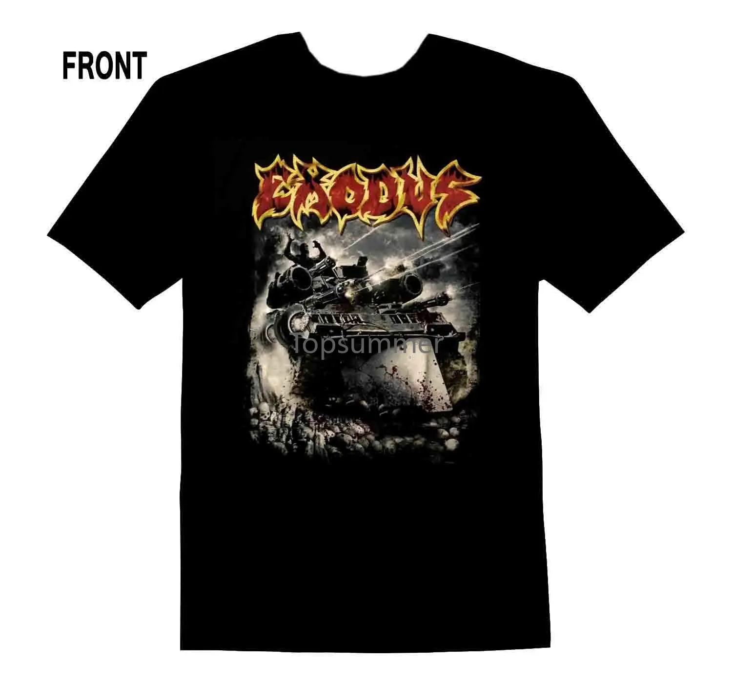 

Exodus Cd Cvr Shovel Headed Kill Machine T Shirt S-3Xl New Print T-Shirt Harajuku Short Sleeve Men Top Tee Okys Suze