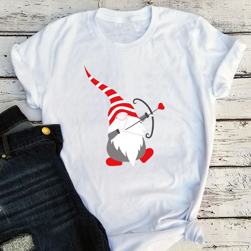 Valentines Day Shirt Archery Heart Graphic Tees Women Love Heart Shirt Valentines Day Gift for Women Gift for Girlfriend M