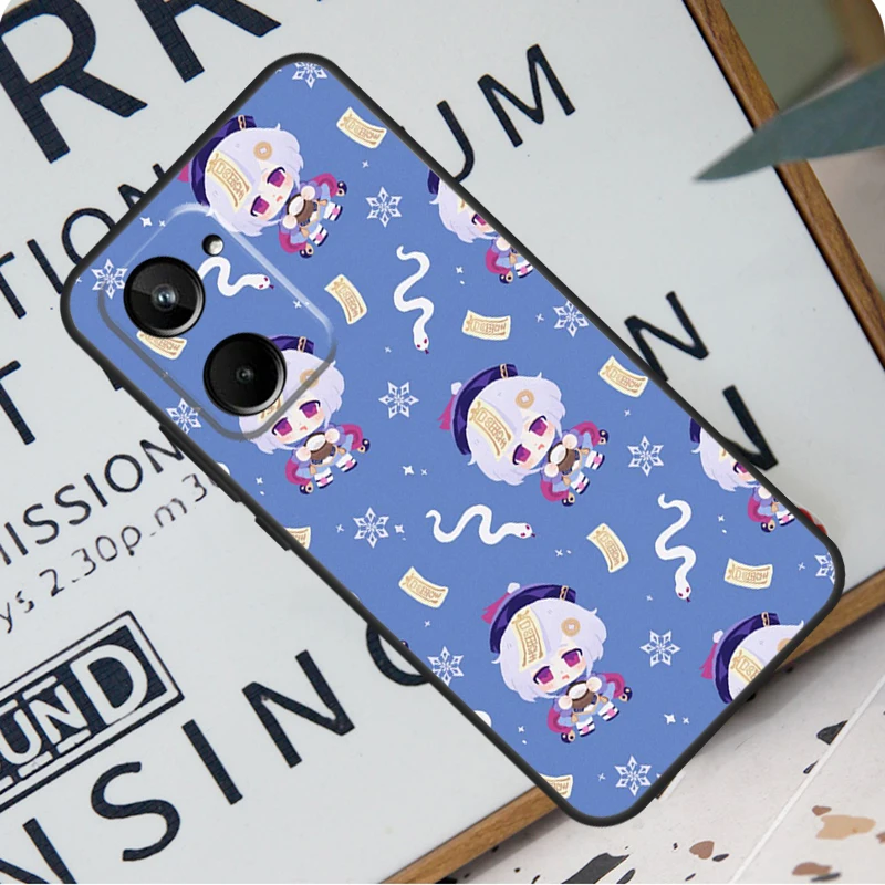 Genshin Impact для Realme C55 C53 C67 GT Neo 5 6 9 10 11 12 Pro Plus C11 C25 C21Y C30 C31 C33 C35 C51 чехол