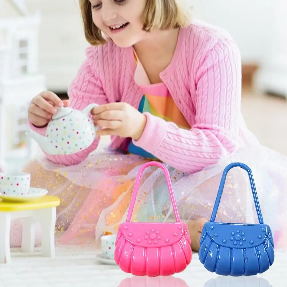 

6Pcs/Set Educational Fine Workmanship Play House Accessories Doll Bags Long Service Life Simulated