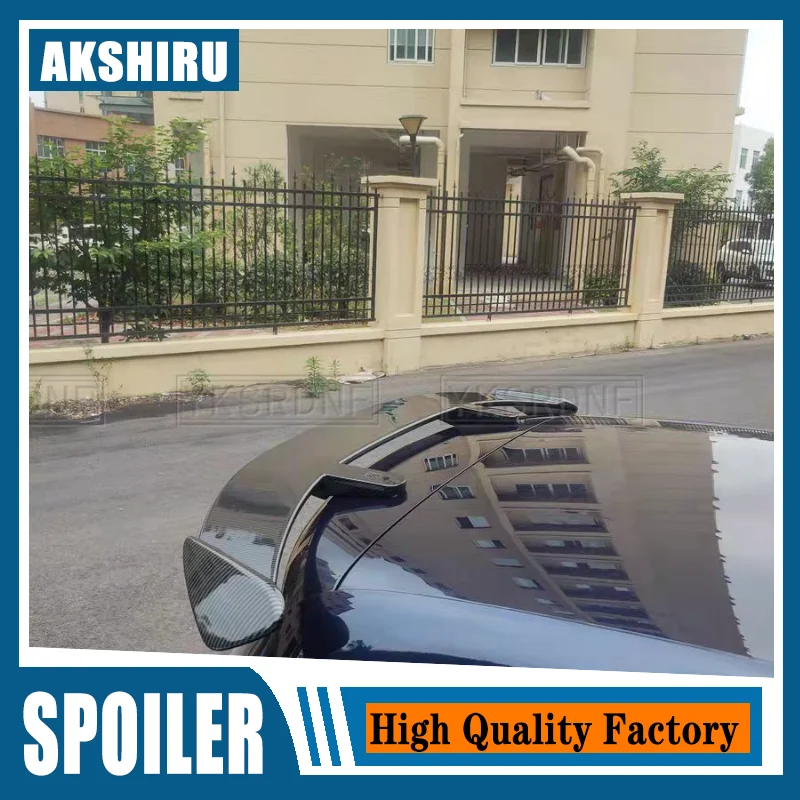 

Универсальный автомобильный спойлер, подходит для Q1 Q2 W176 W177 I30 I20 из АБС-пластика, для гоночных седанов, задних крыльев автомобиля, черный пус...