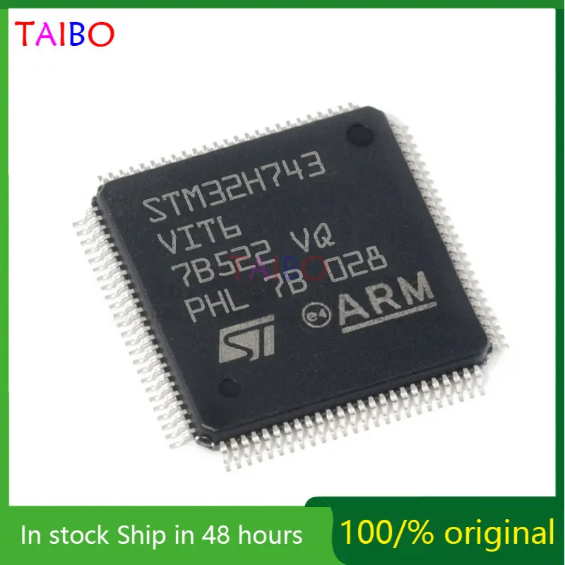 

Микроконтроллер STM32H743VIT6 STM32H743, 32-битный микроконтроллер MCU Chip IC, новый оригинальный, 1-100 шт.