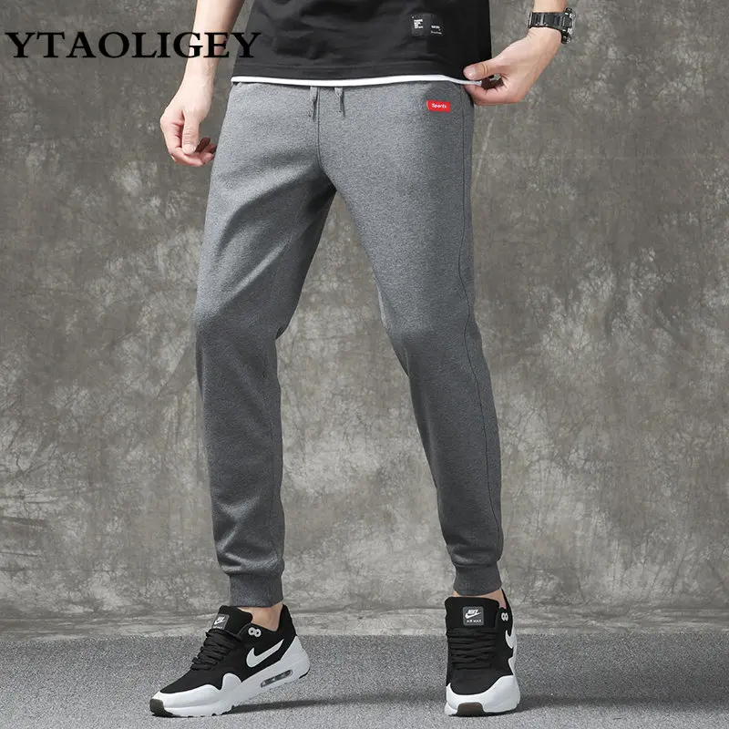 

Men Casual Sweatpants Mens Cotton Breathable Comfortable Pants Men's Sports Joggers Pants Streetwear Harajuku Style Trousers