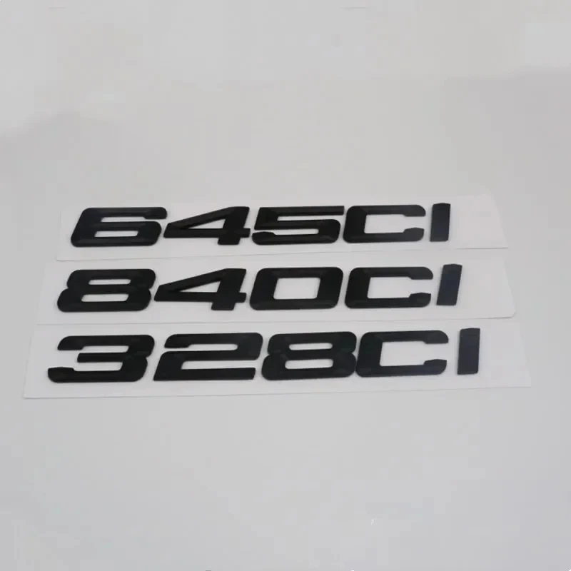 Фото Для BMW 320ci 328ci 330ci 325ci 325xi 535xi 520xi 528xi 530xi 520xd 330xd 335is 645ci 840ci 320si: буквы-эмблемы для заднего багажника №2