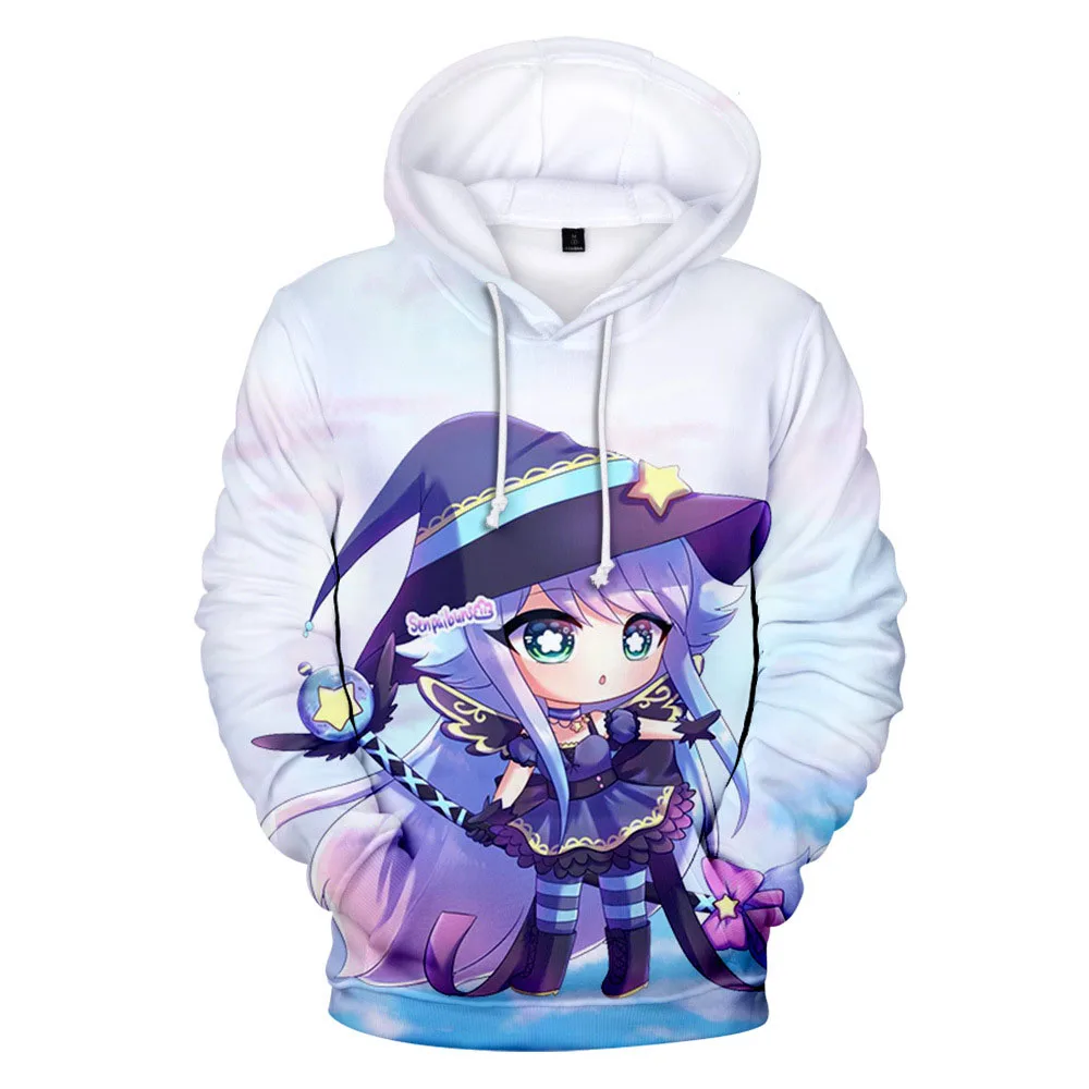 

New Couple Hoodie Popular Game Gacha Life 3D Printing Men's and Women's Sweatshirt Boys and Girls Cute Harajuku Sportswear Coat