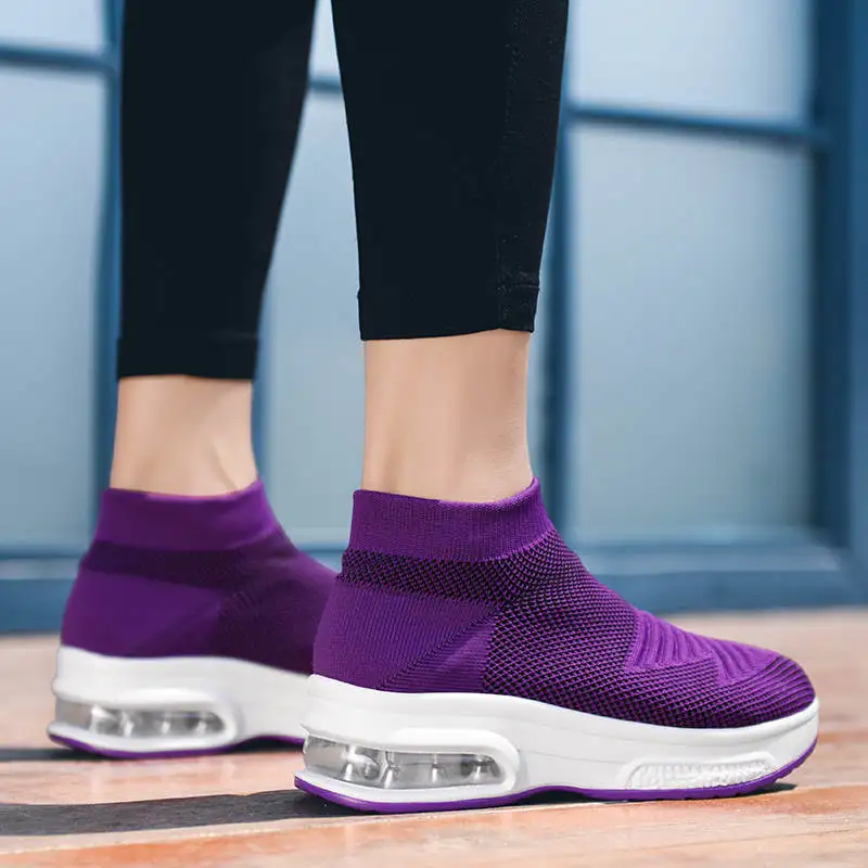 

Running Girl Autumn Platform Sports Shoes Woman Height Increases Woman Sneakers Without Laces Women Platform Sport Shoes Tennis