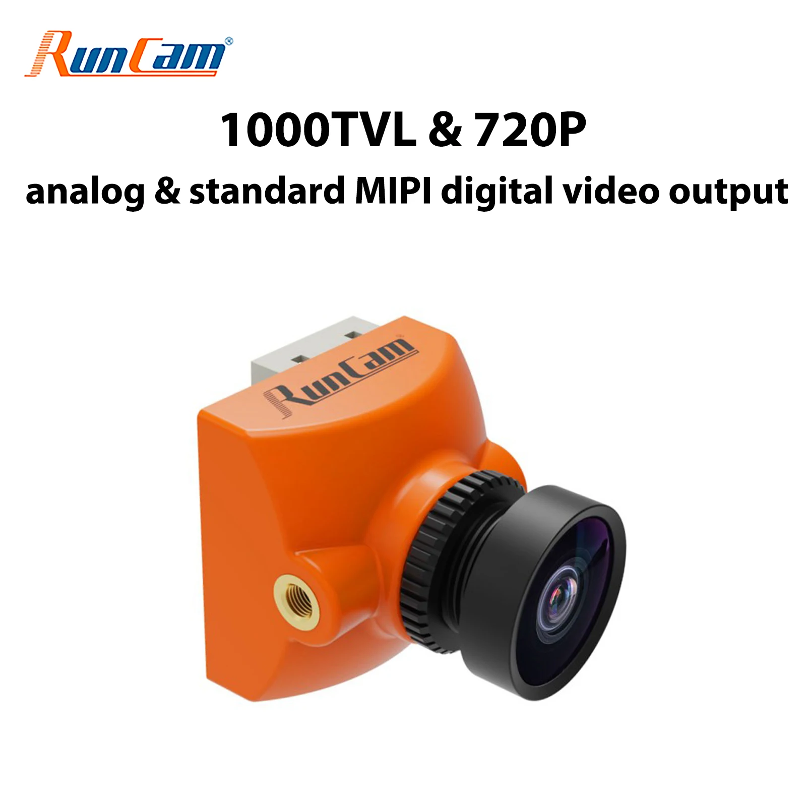

RunCam Racer 4 WDR CMOS 1000TVL 1,8 мм FOV объектив 160 ° FPV камера 720P аналоговый стандарт MIPI цифровой видеовыход для радиоуправляемого дрона