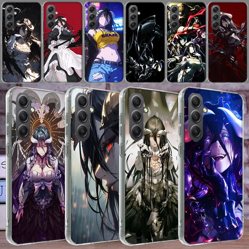 Фото Чехол для телефона Albedo Overlord для Samsung Galaxy A54 A14 A24 A34 A17 A37 A57 A55 A35 A25 A15 A16 A26 A36 A56 A13 A23 A33 A53 A52S A №1
