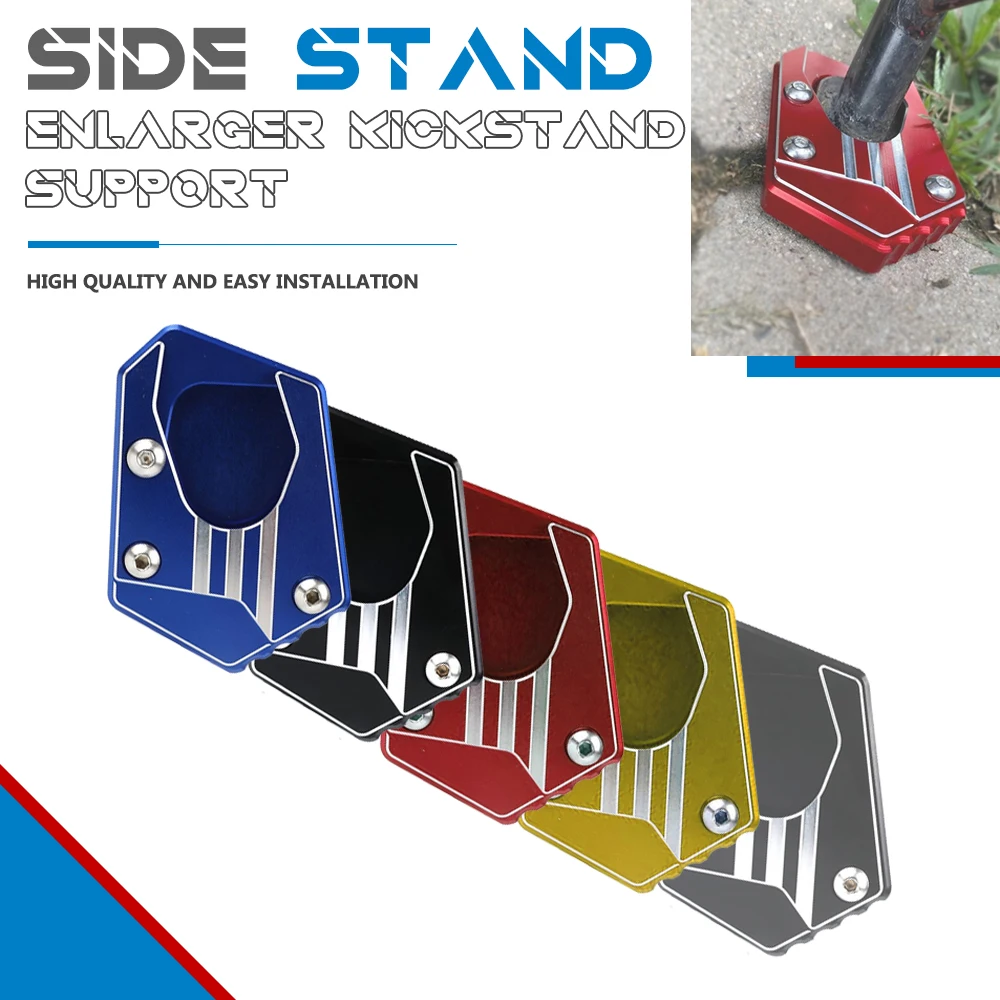 

CNC Enlarge Extension Pad Kickstand Side frame base Stand For HONDA CB150R CBR250R CB300F CB300R CBR300R CB300F CB400 2013-2020