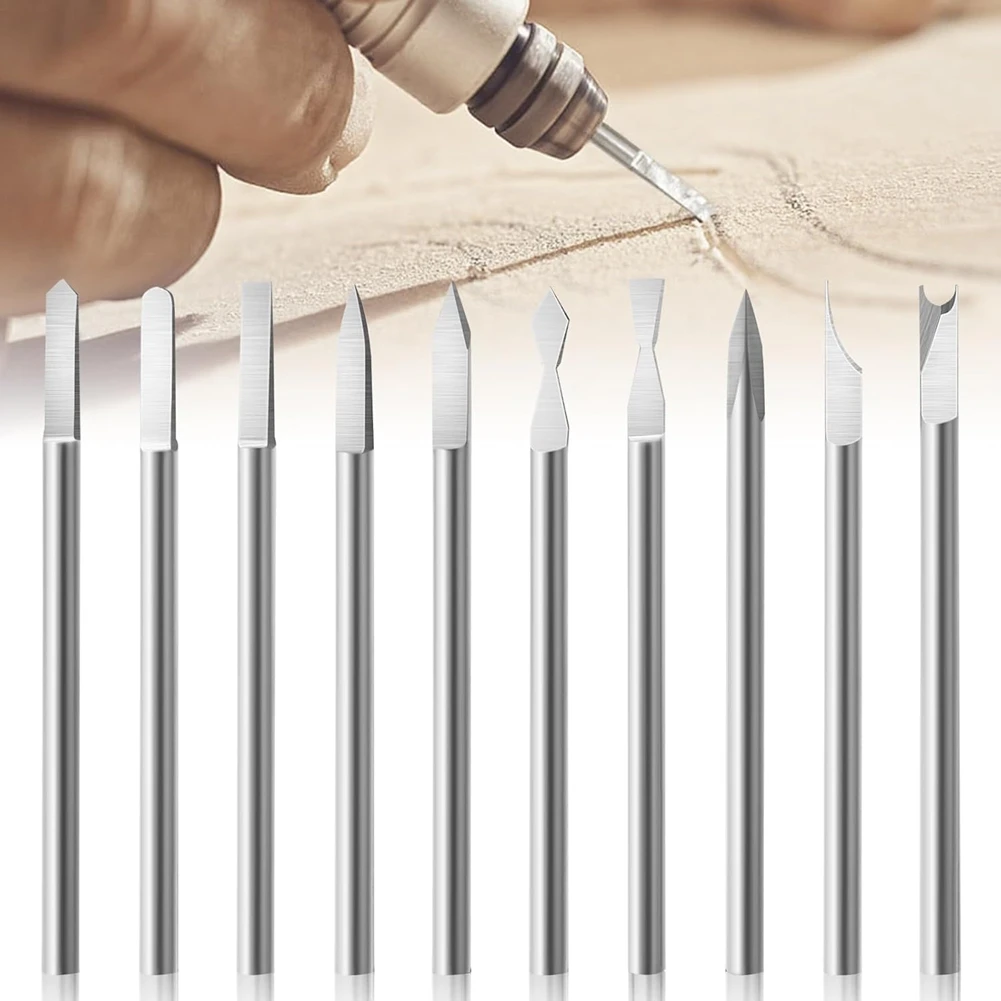 

Насадки для резьбы по дереву ABJN 10 шт.