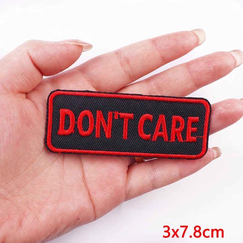 Буквенный лозунг нашивки для одежды термоклейкие на одежду персонализированные