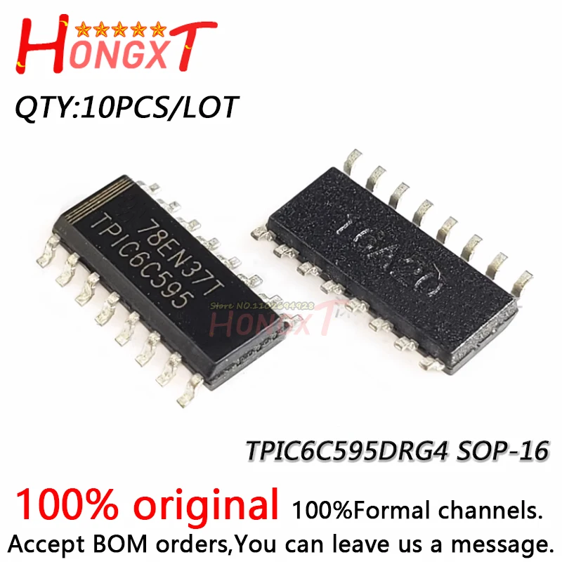 10 шт. 100% Новинка TPIC6C595 TPIC6C595DRG4 6C959 TPIC6C596 TPIC6C596DR 6C596 SOP-16.