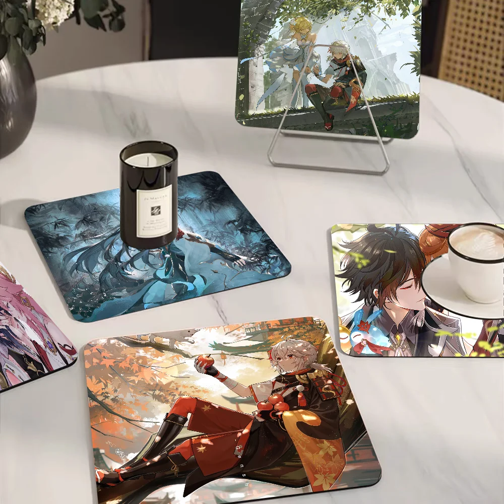 Быстросохнущее Пляжное Полотенце Из Микрофибры В Стиле Аниме Genshin Impact Для