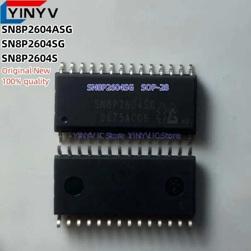 

10 шт., микроконтроллер SN8P2604ASG SN8P2604SG SN8P2604S SN8P2604 SOP-28, 8 бит, оригинал, новинка 100%, качество