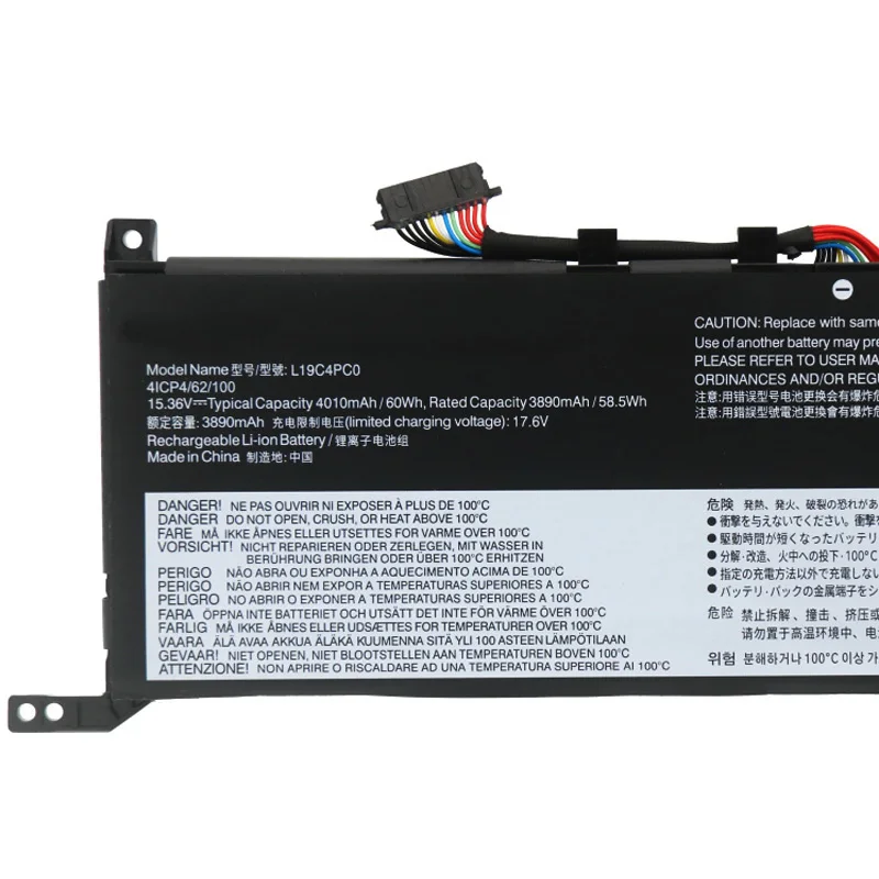 Новый аккумулятор ZEDI L19M4PC0 L19C4PC0 L19L4PC0 L19SPC0 для Lenovo Legion 5-15ARH05 15IMH05H L19M4PC1 L19M4PC2 L19C4PC1 L19C4PC2