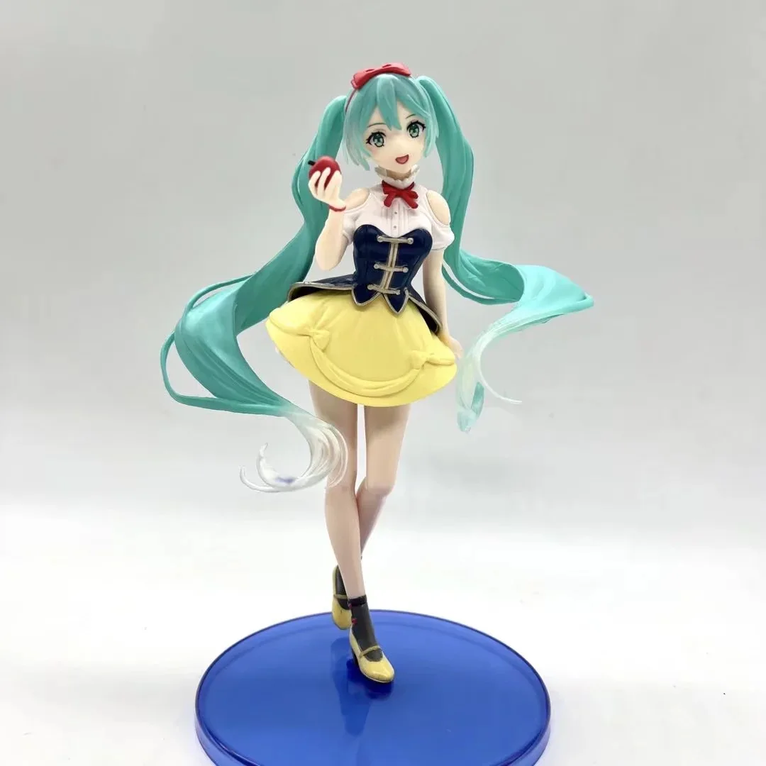

19CM Anime Hatsune Miku Figure Cute Kawaii Princess Miku Statue Figurines Pvc Action Figures Collectible Model Toys Gift