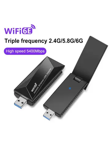 Jonsbo Беспроводная сетевая карта Wi-Fi 6E  USB 3.0