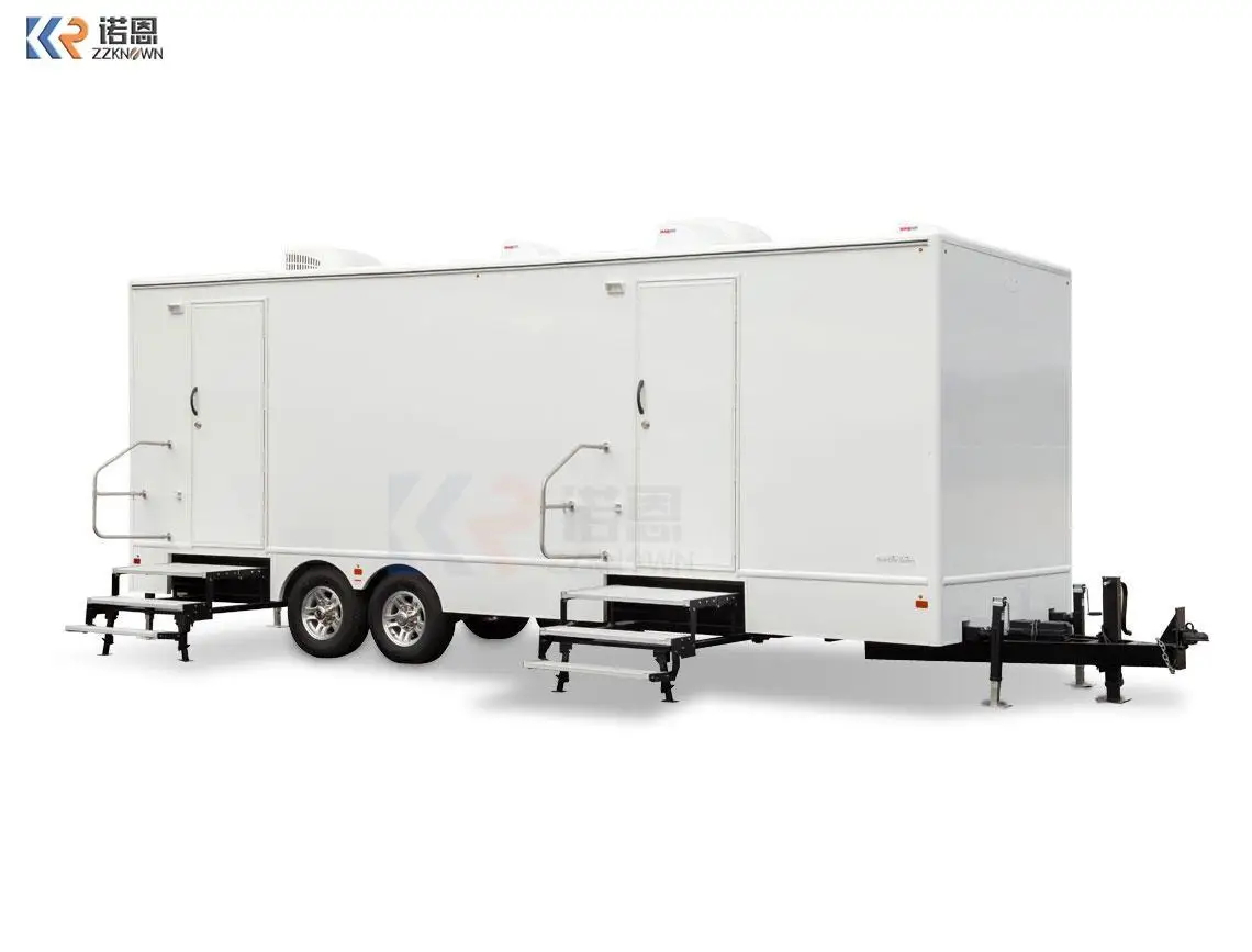 

Mobile Portable Restroom Toilet Trailers Portable Toilet Public Container Wc Various Application Scenarios