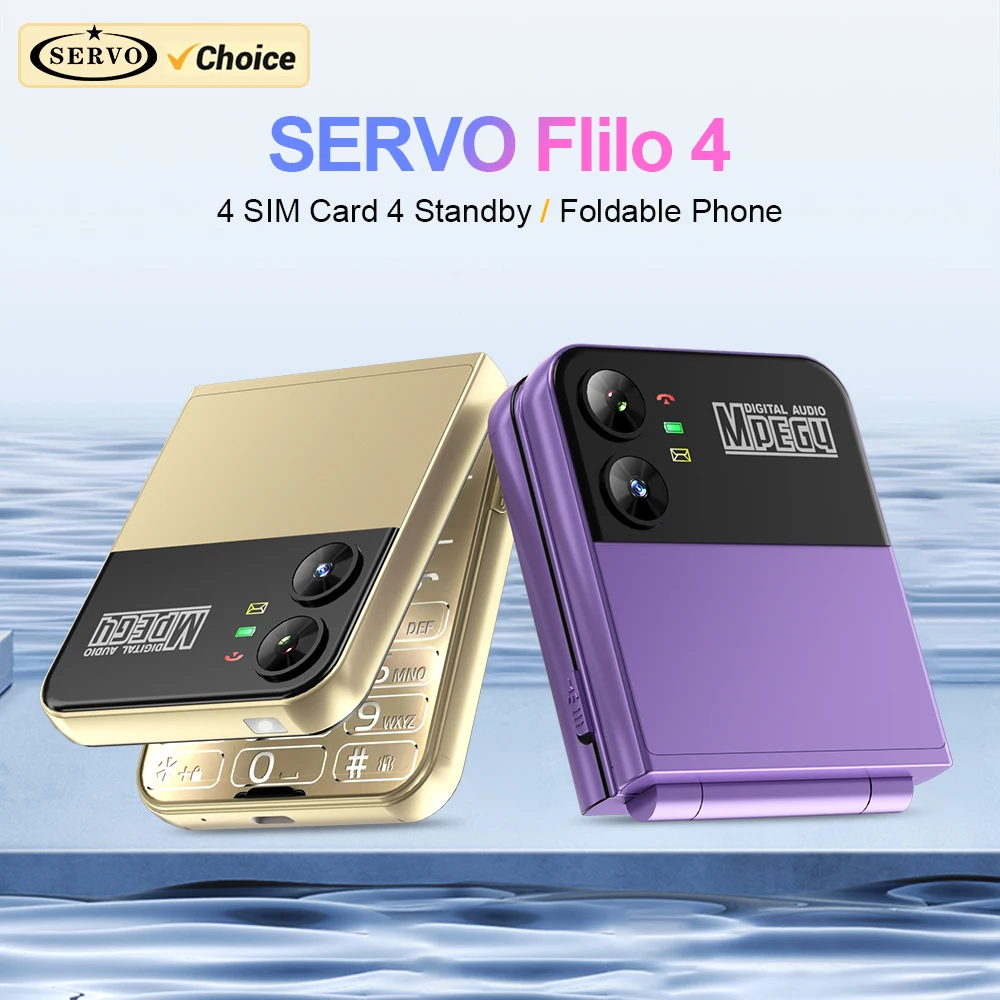 SERVO Перекрытый телефон 2,6 - дюймовый экран 4 SIM слот GSM  Скачать  Vibrator Magic Voice FM Torch | AliExpress