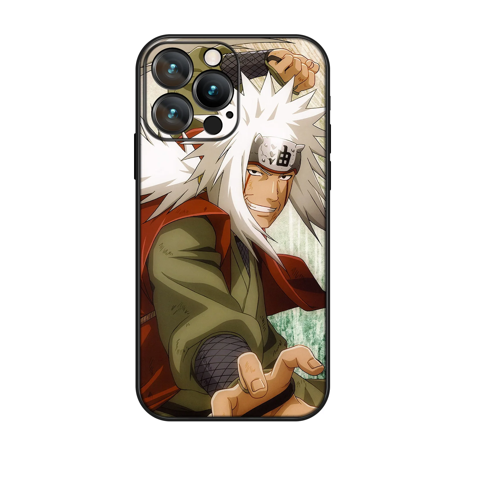 Miniso чехол для iPhone 15 эстетика Jiraiya Sensei Gama Sennin Мягкий силиконовый 16 14 13 12 11 Pro Max Plus