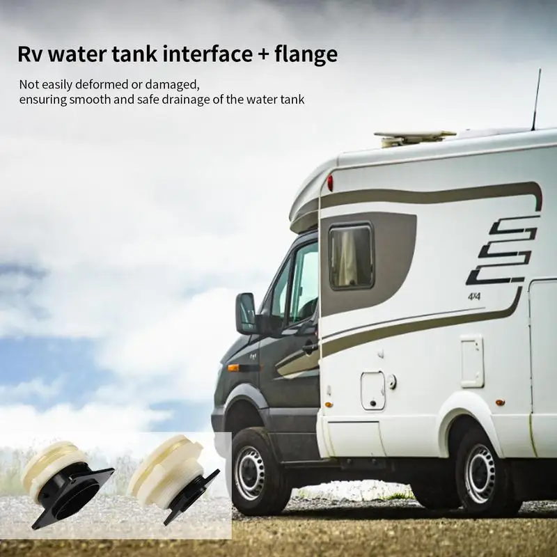 

Waste Valves Caps Spigot Flange Waste Valves Caps Durable Sewer Caps With Spigot Flange Caravan Accessories For RVs Campers