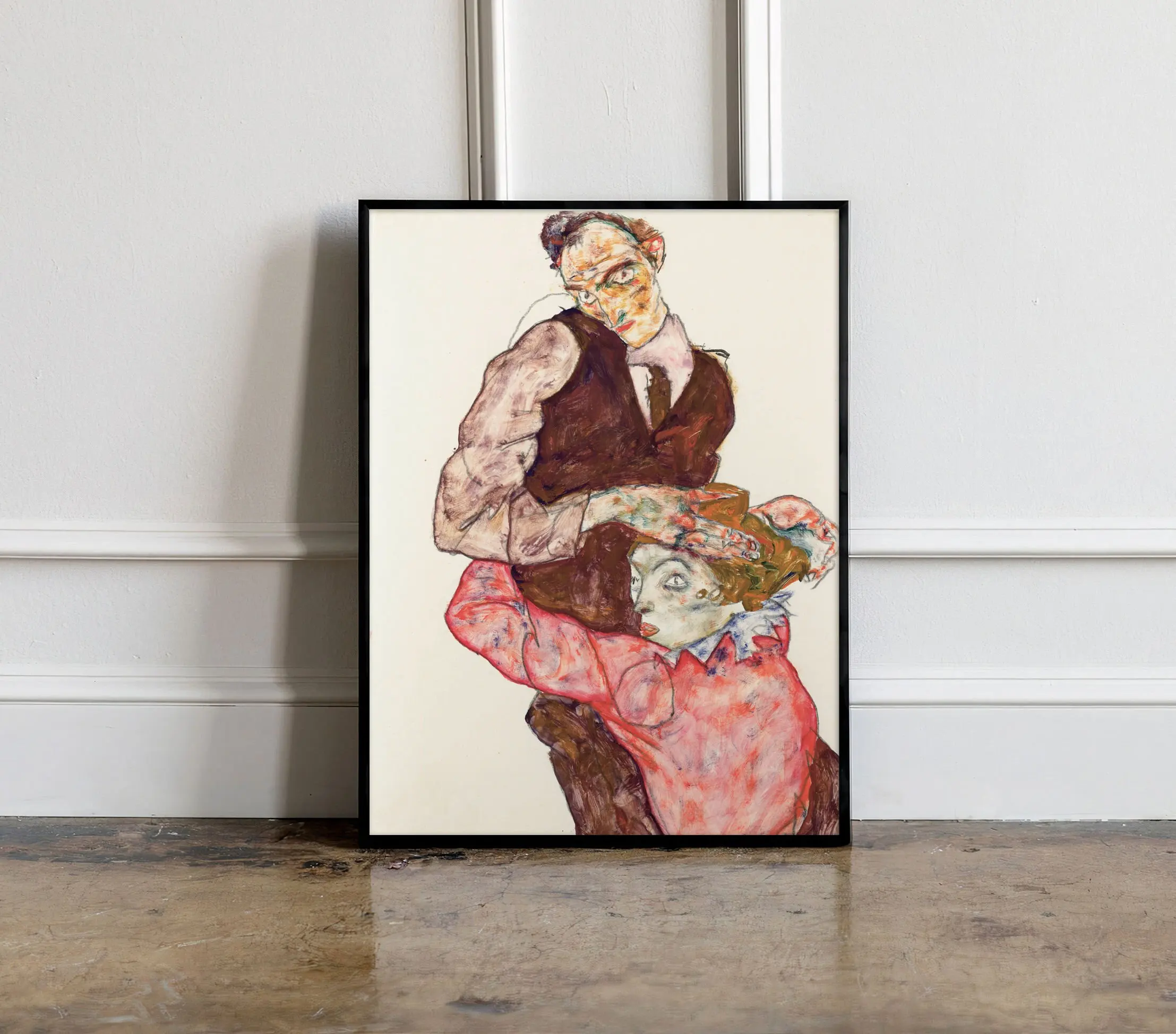 

Постер Egon Schiele Телесный Цвет Эскиз