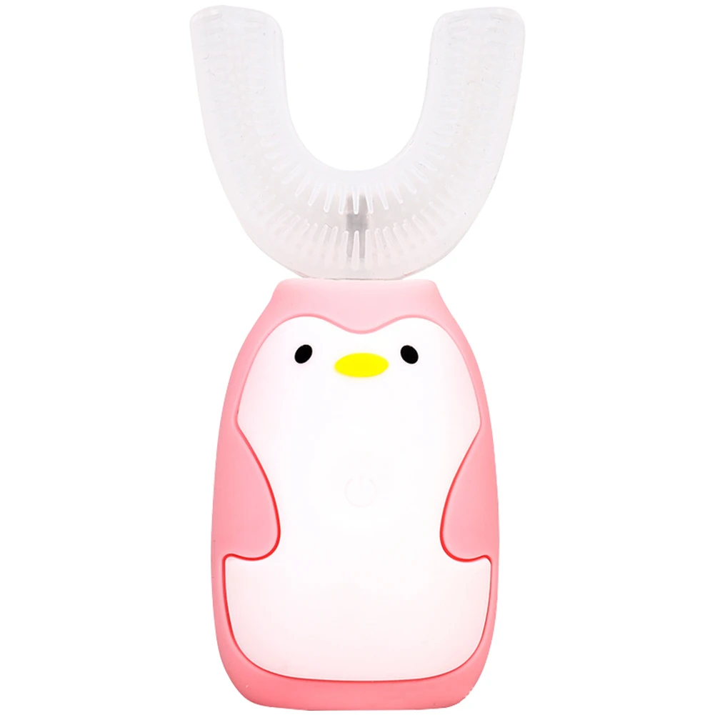 

Детская электрическая зубная щетка, водонепроницаемая, 360 градусов, мультяшная Беспроводная зарядка, универсальные Регулируемые режимы, си...