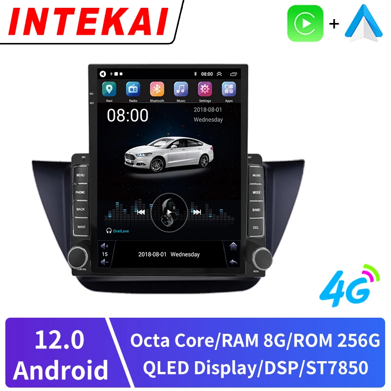 9 7-дюймовый вертикальный стиль Tesla с экраном Android 12 автомобильное радио для Mitsubishi